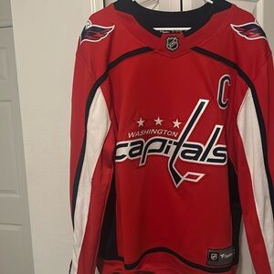 Authentic Washington Capitals Alexander Ovechkin Jersey Size Medium